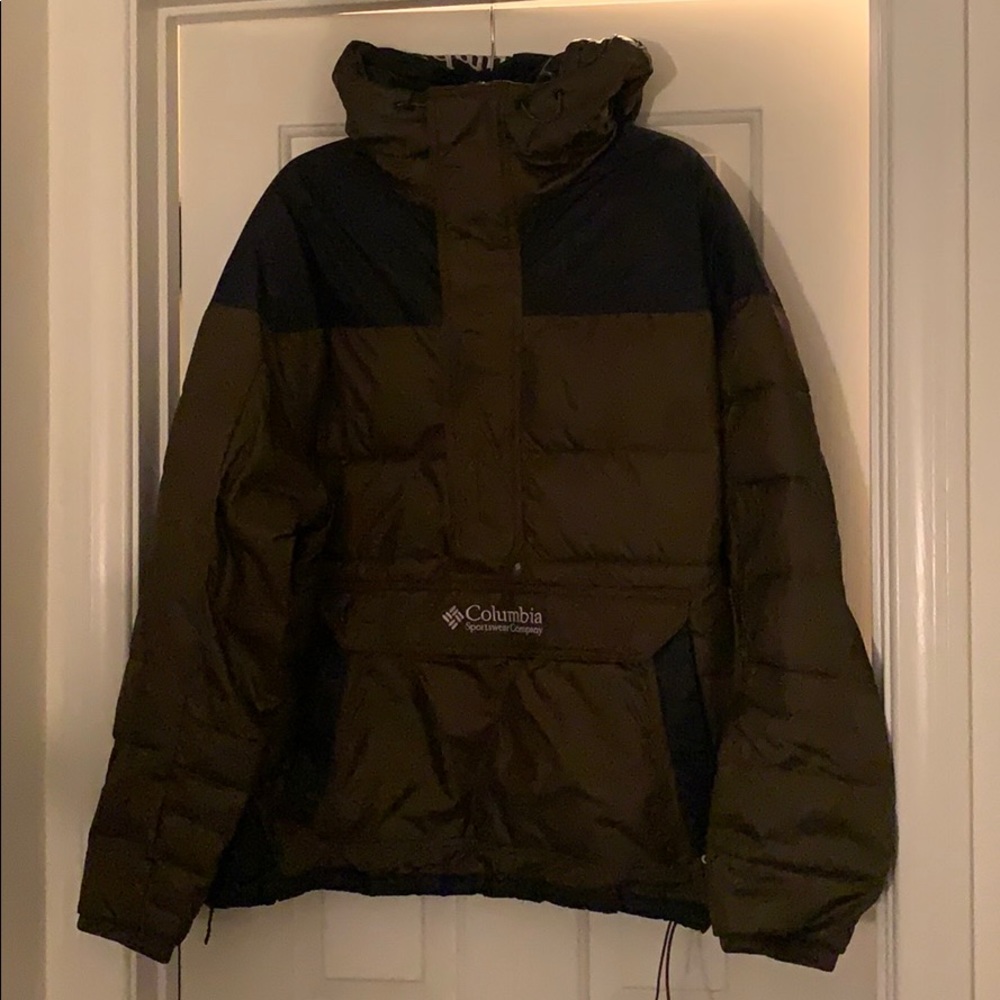 Columbia lodge pull over jacket